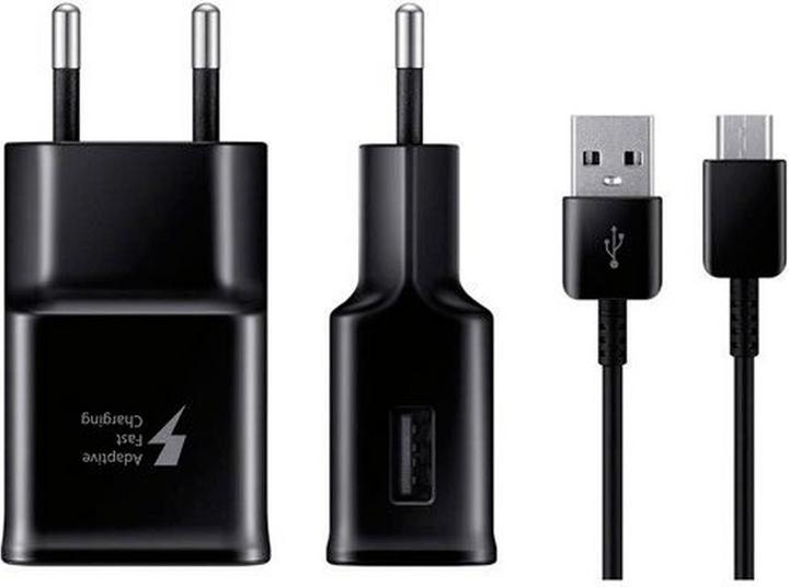 Produktbild Samsung USB Ladeadapter mit Schnellladefunktion + Micro-USB-Kabel EP-TA20 (15 W)