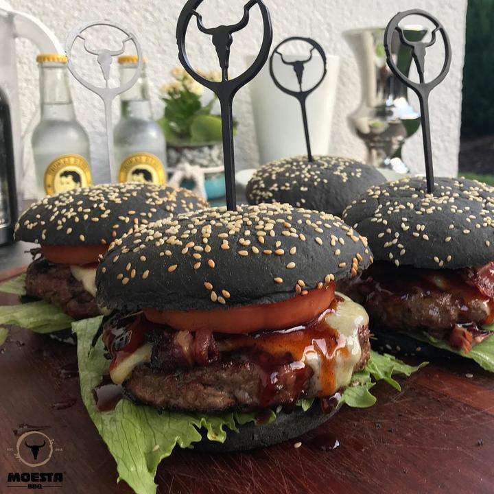 Actual product image Moesta BBQ Burger skewers set of 6, for burgers