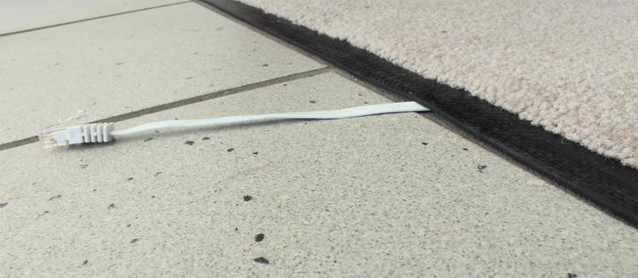 Produktbild InLine 0,5m Patchkabel flach, U/UTP, Cat.6 (U/UTP, CAT6, 0.50 m)