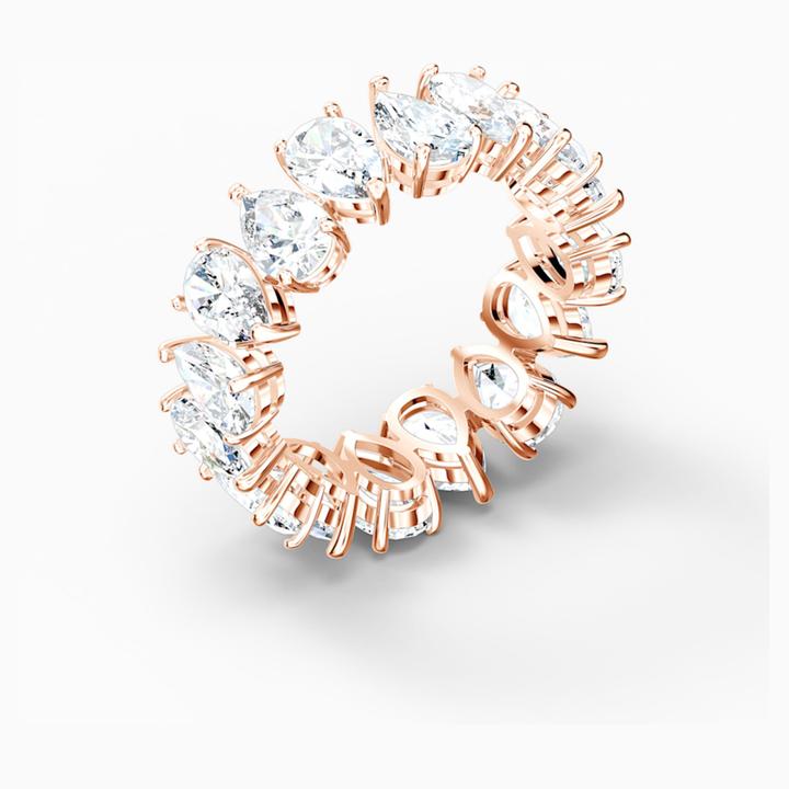 Immagine prodotto Swarovski Vittore Pear Ring Rosé 52 (52)