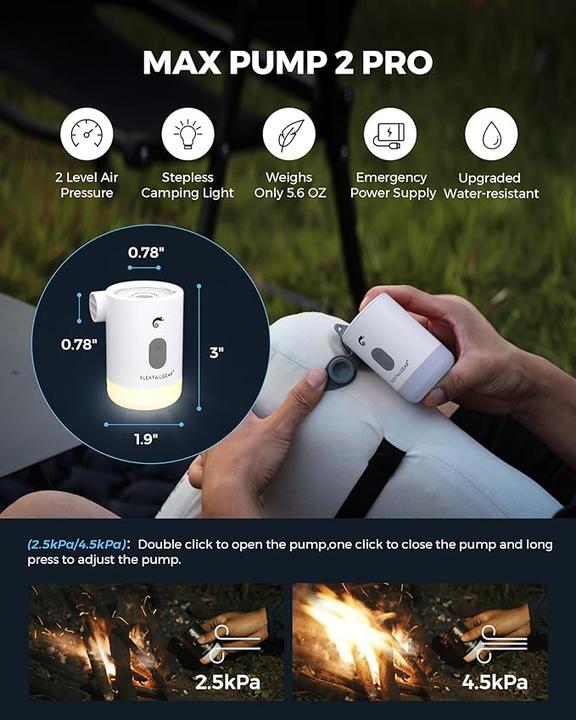 Actual product image Flextailgear Max Pump 2 Pro