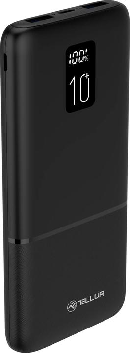 Produktbild Tellur PD102 Boost Pro 10000mAh power bank 2xQC3.0 22.5W + PD 20W, LCD display, black (22.50 W)