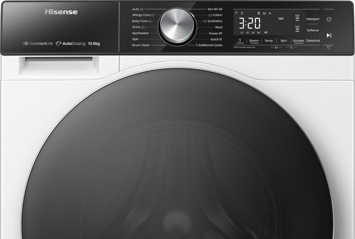 Image du produit Hisense WF5S1045BW (10.50 kg, Gauche)