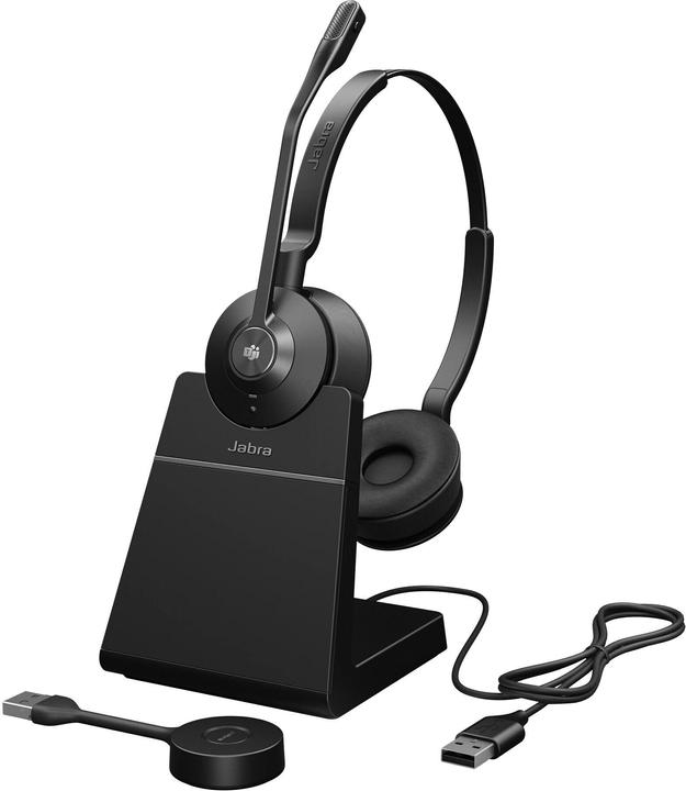 Jabra Engage 55 SE MS Stereo UNC (DECT, USB-A) inkl. Charger (Kabellos, USB-A)