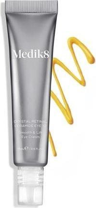 Actual product image Medik8 Crystal Retinal Ceramide 10 Eye Cream Anti-Ageing Anti-Wrinkle Night Eye Cream 15ml (Eye Care Cream, 15 ml, Night)