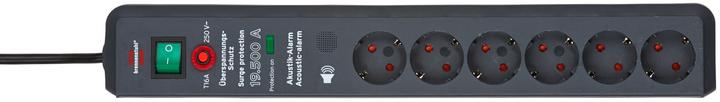 Produktbild Brennenstuhl Secure-Tec (6 x, CEE 7/5, 3 m)