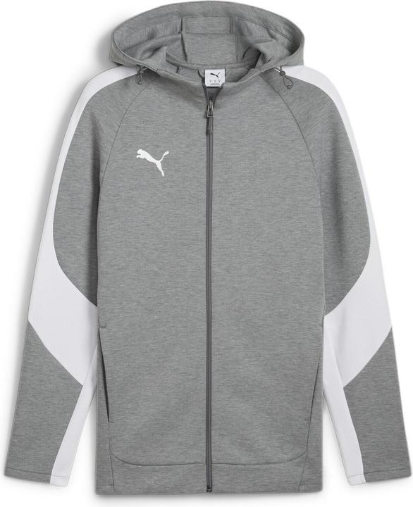 Medium Gray Heather-PUMA Silver-PUMA White