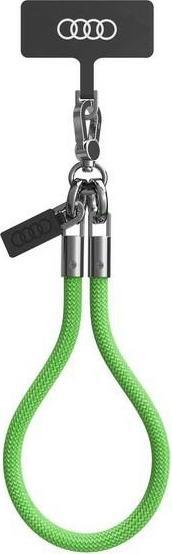 Actual product image Audi uniwersalna smycz do telefonu 28cm 8mm zielony/green AU-HSL8-R8/D1-GN