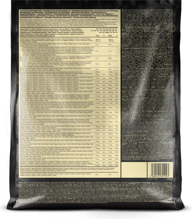 Immagine prodotto Optimum Nutrition Massa seria (Vaniglia, 1 pz., 5450 g)