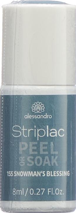 Immagine prodotto Alessandro Striplac Peel or Soak - Snowman's Blessing (Blu, Petrol, Grigio, Smalto pelabile)