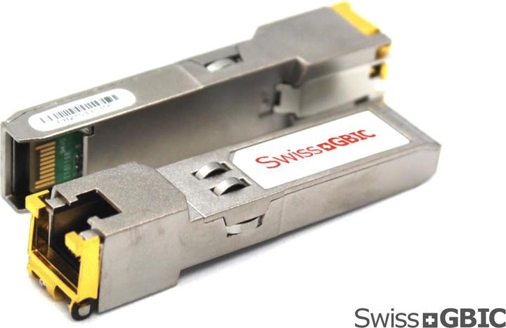 Actual product image SwissGBIC SFP 1Gb RJ45 100m iSFP-GIG-T