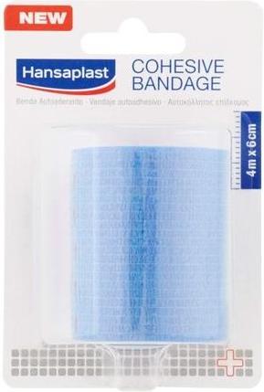 Image du produit Hansaplast Bandage de fixation auto-adhésif bleu 4m x 6cm