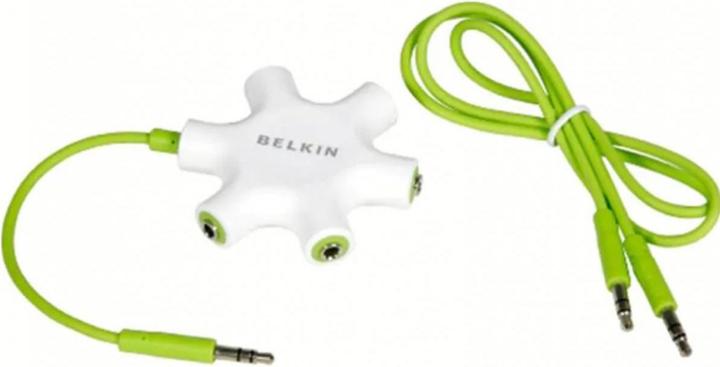 Actual product image Belkin Rockstar 5x Jack Distributor (Headphone Splitter)