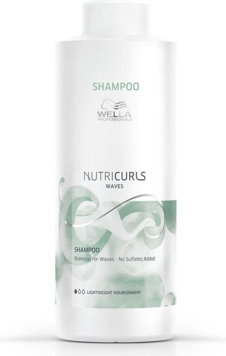Actual product image Wella NutriCurls Waves Shampoo (1000 ml, Liquid shampoo)