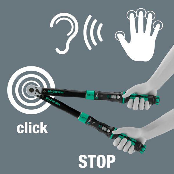 Image du produit Wera Click-Torque Lock C3 (1/2", 40 Nm, 200 Nm)