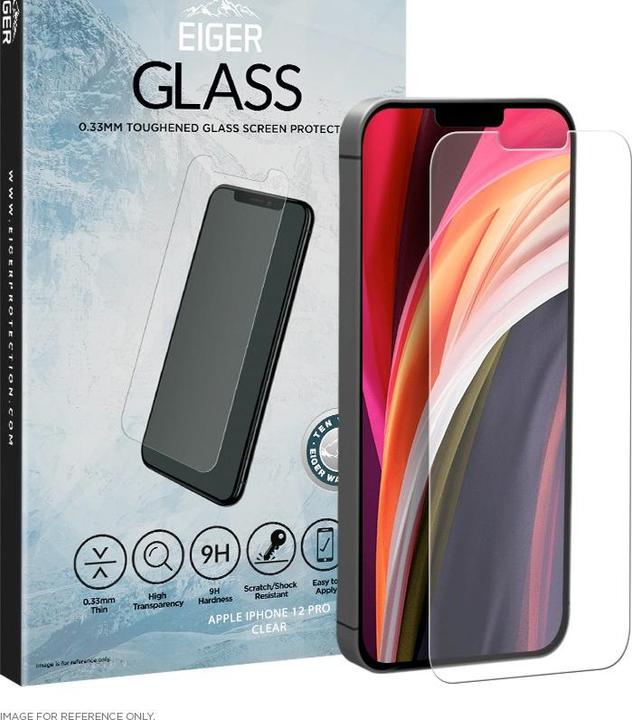 Produktbild Eiger Mountain Glass (1 Stück, Apple iPhone 12, Apple iPhone 12 Pro)