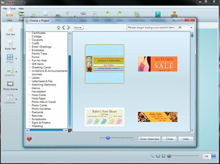 Actual product image Avanquest Print Artist Gold 25 (1 User, unlimited)