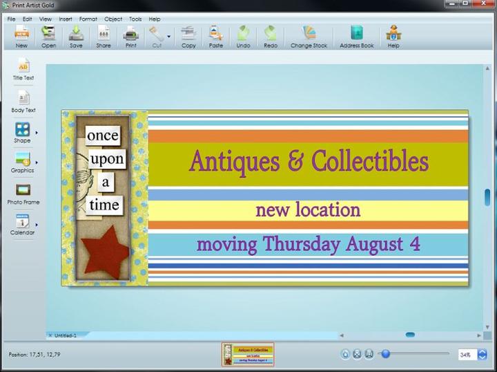 Actual product image Avanquest Print Artist Gold 25 (1 User, unlimited)