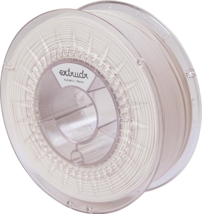 Image du produit Extrudr PLA NX2 - Blanc - 1.75mm (PLA, 1.75 mm, Blanc)