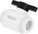 Immagine prodotto Barrow Valvola a sfera (10 mm) Valvola a sfera da G1/4 di pollice, bianco - nero