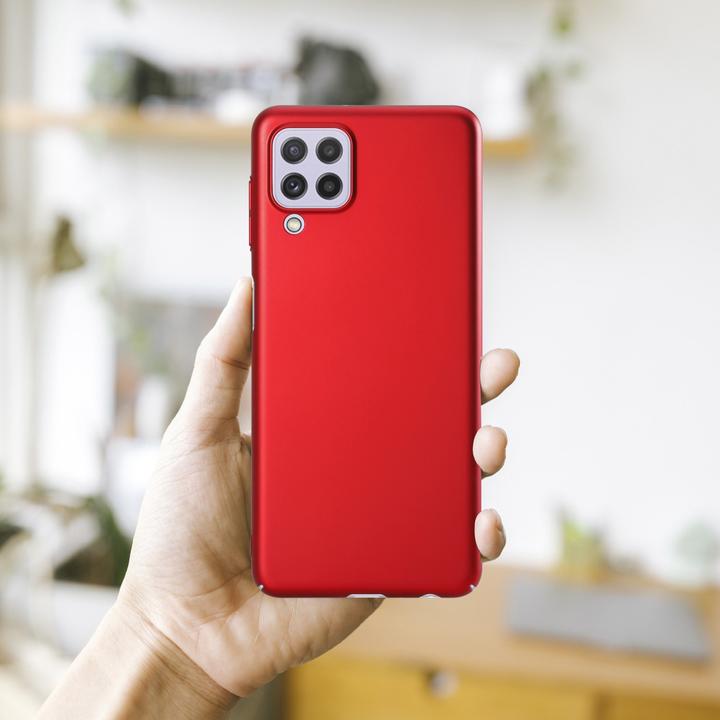 Produktbild Cadorabo HC Matt Metall Hülle (Samsung Galaxy M22, Samsung Galaxy A22, Samsung Galaxy A32)
