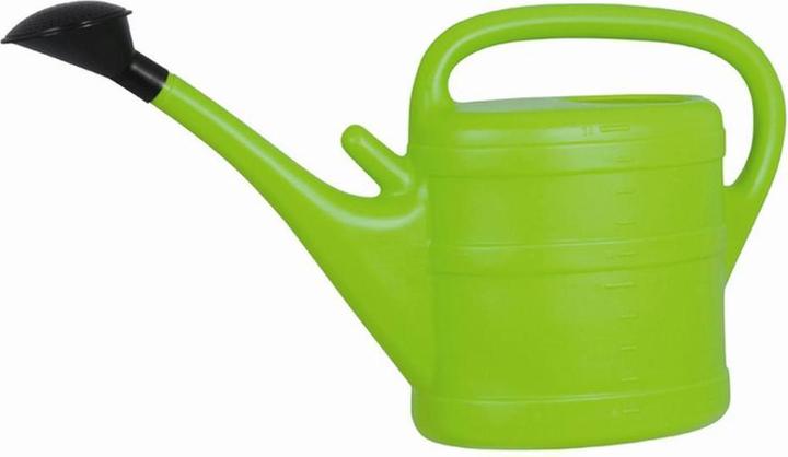Geli Giesskanne, 10 Liter, aus Kunststoff in mintgrün, 56x32x18,5 cm, mit Brause und Längsbügel (10 l)