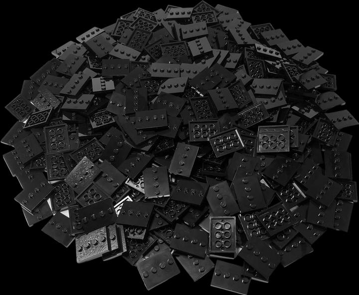 Image du produit LEGO Plaque de sol 3x4 Carreau modifié - Black 88646 NOUVEAU - 25x (88646, LEGO Accessoires)
