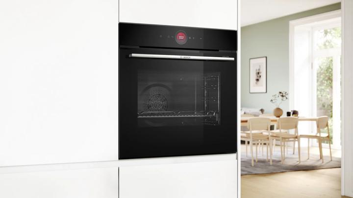 Produktbild Bosch Hausgeräte Serie 8, Einbau-Backofen, 60 x 60 cm, Schwarz, HBG774KB1F
