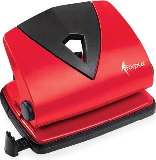 Immagine prodotto Forpus Punzonatura a fori, rosso, fino a 30 fogli, metallo 1101-024