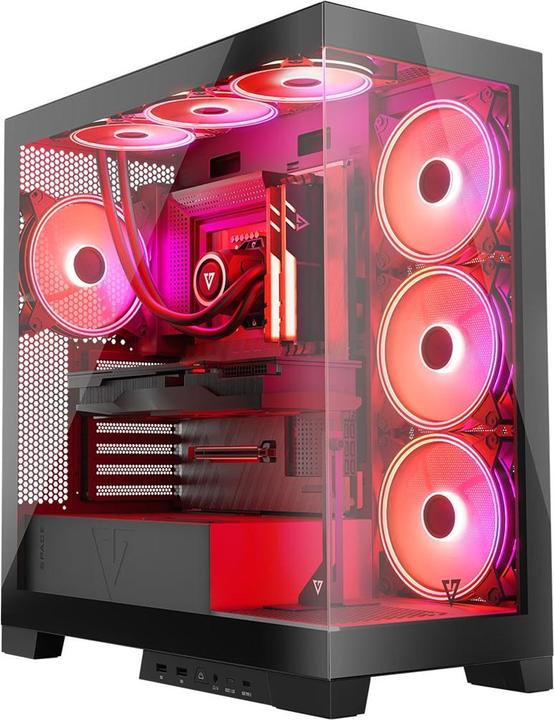 Image du produit Modecom Boîtier informatique Volcano SPACE APEX ARGB MIDI USB 3.0 X 2 CYPE-C (mATX, Mini-ITX)