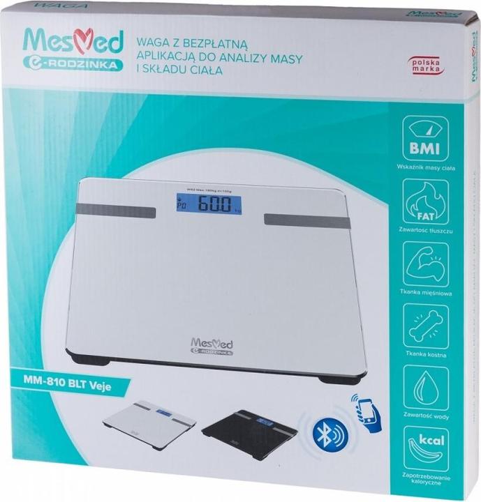 Actual product image MesMed Personal scales MM-810 BLT IN THE LAWN (180 kg)