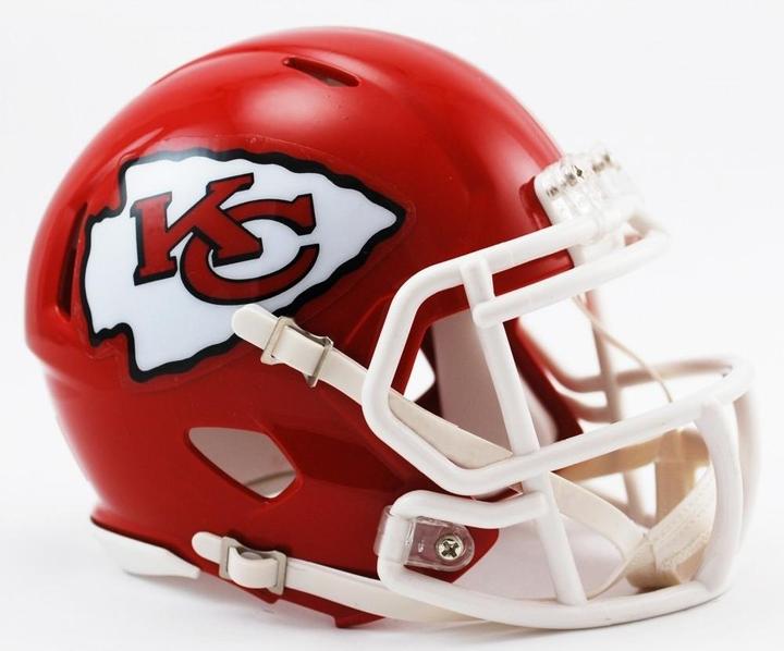 Immagine prodotto Riddell Mini casco da football NFL velocità Kansas City Chiefs