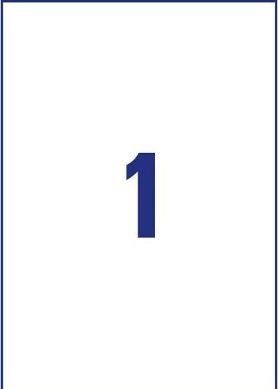 Actual product image Avery Universal labels