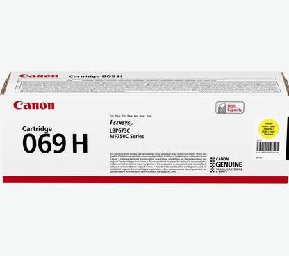 Actual product image Canon 069Y (Y)