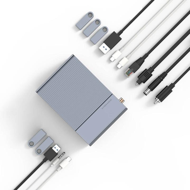 Produktbild Targus HyperDrive Universal GEN2 ThunderBolt 3 Docking Station (Thunderbolt, 13 Ports)