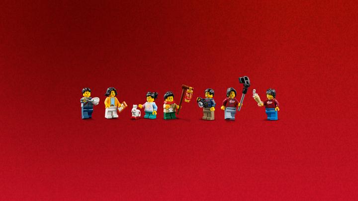 Actual product image LEGO Spring Lantern Festival (80107, LEGO Rare Sets)