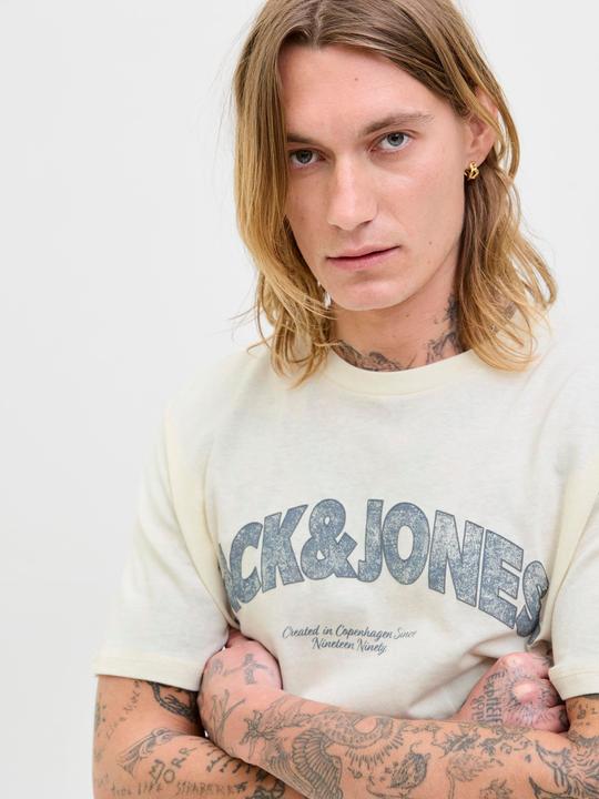 Actual product image Jack & Jones Logo Rundhalsausschnitt T-shirt T-shirt (M)