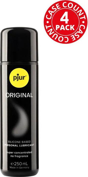 Actual product image Pjur Original - Gleitmittel auf Silikonbasis - 250 ml (4 St) (250 ml)