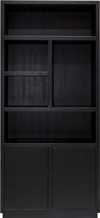 Produktbild Richmond Interiors Bücherschrank Oakura schwarz