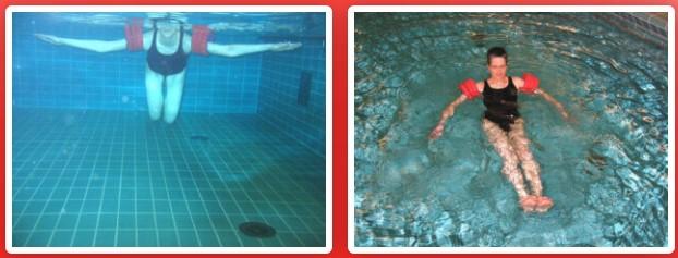 Actual product image Swim & Fun Dolphin swimming discs