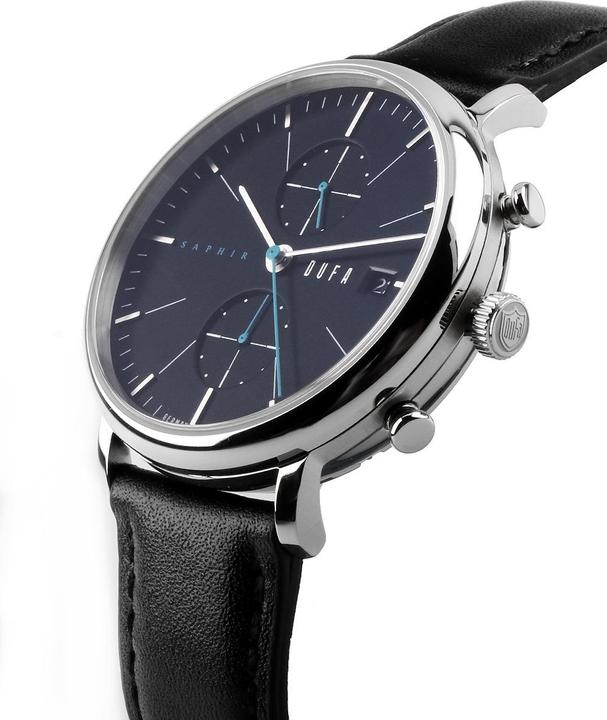 Produktbild DuFa DF-9027-04 Saphir Chronograph 40mm 3ATM (Chronograph, 40 mm)