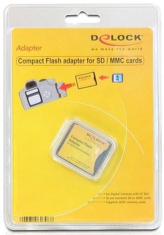 Produktbild Delock Adapter SD - CF II