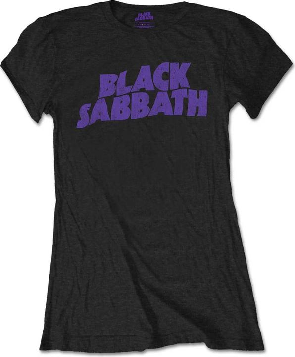 Produktbild Black Sabbath Wavy Logo Vintage (Girlie) (S)
