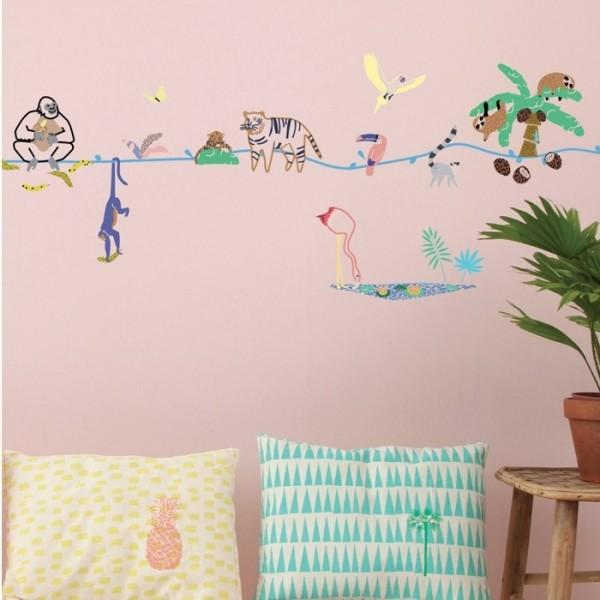 Image du produit MIMI'lou MIMIlou Stickers muraux bordure 5 m, Sauvage