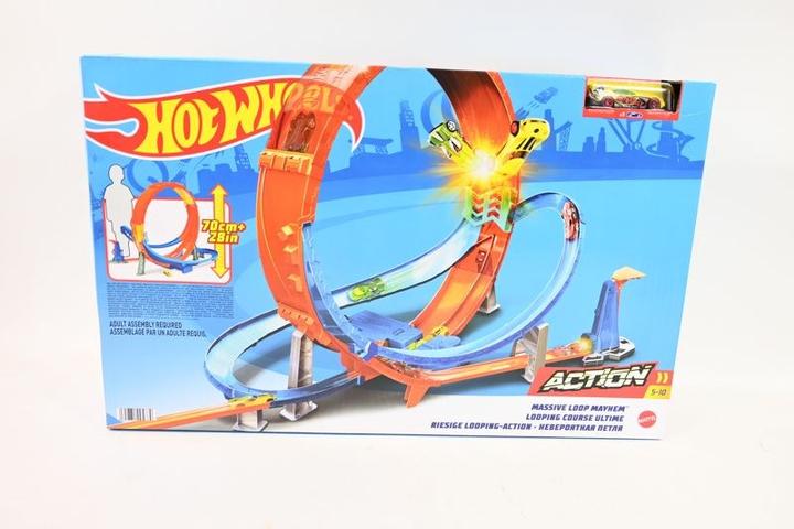 Image du produit Mattel Jeu de pistes géant Looping-Crash (SIOC)