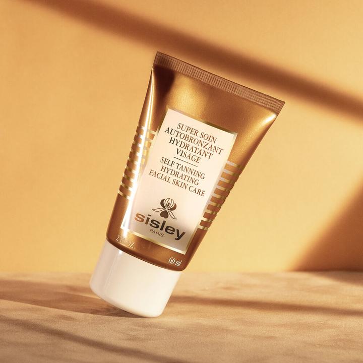 Actual product image Sisley Super Soin Auto Br Hydratant Vis (Self-tanning towel, 60 ml)