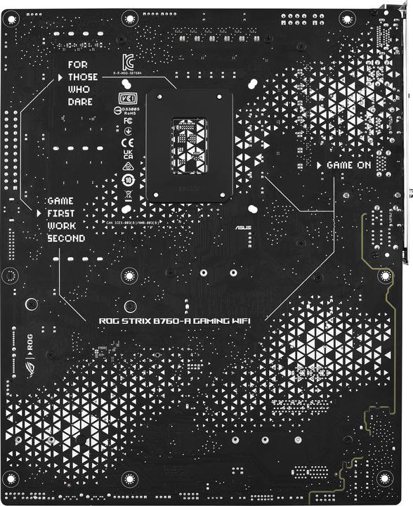 Image du produit ASUS Carte mère MB ROG STRIX B760-A GAMING WIFI (Intel,1700,DDR5,ATX) (LGA 1700, Intel B760, ATX)