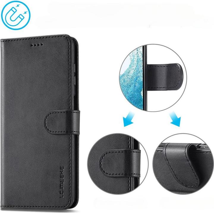 Immagine prodotto LC.Imeeke Galaxy A35 - Custodia in pelle nera (Samsung Galaxy A35)