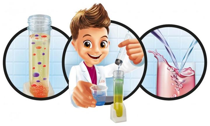 Image du produit Buki Boîte d'expérimentation mini Lab Chimie des couleurs
