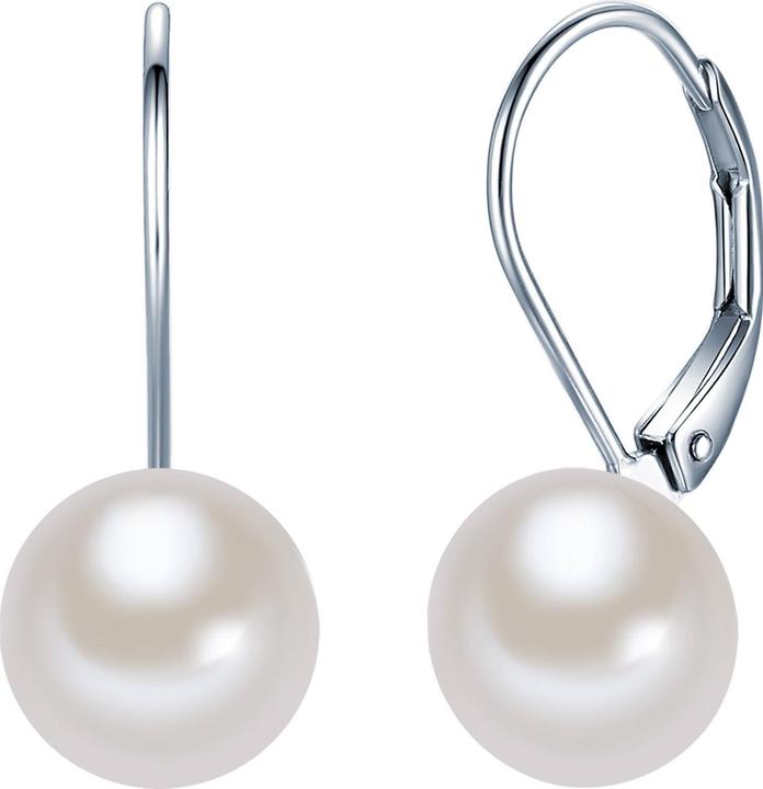 Valero Pearls Damen Sterling Silber Süsswasser-Zuchtperle silber - 3068 (925er Silber)
